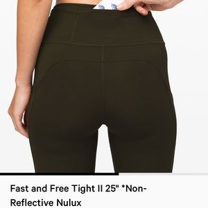 Fast and Free High Rise Non Reflective Green